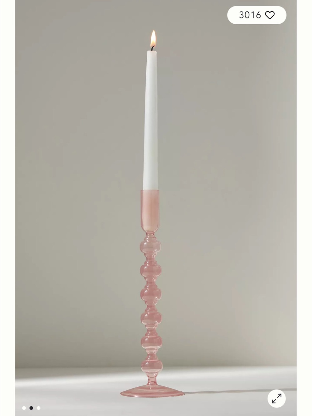 Anthropologie Delaney Candlestick Holder